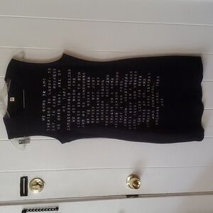 Fashion Brand Company Movie Quote Dress - Size XL